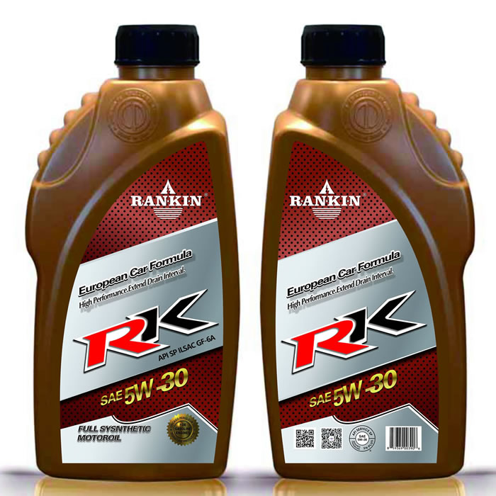 RANKIN 雷擎 金鋼 5W-30 1L API SP級(jí) 全合成汽車潤(rùn)滑油