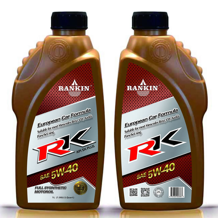 RANKIN 雷擎 金護(hù)  5W-40 1L API SP級(jí) 全合成汽車潤(rùn)滑油