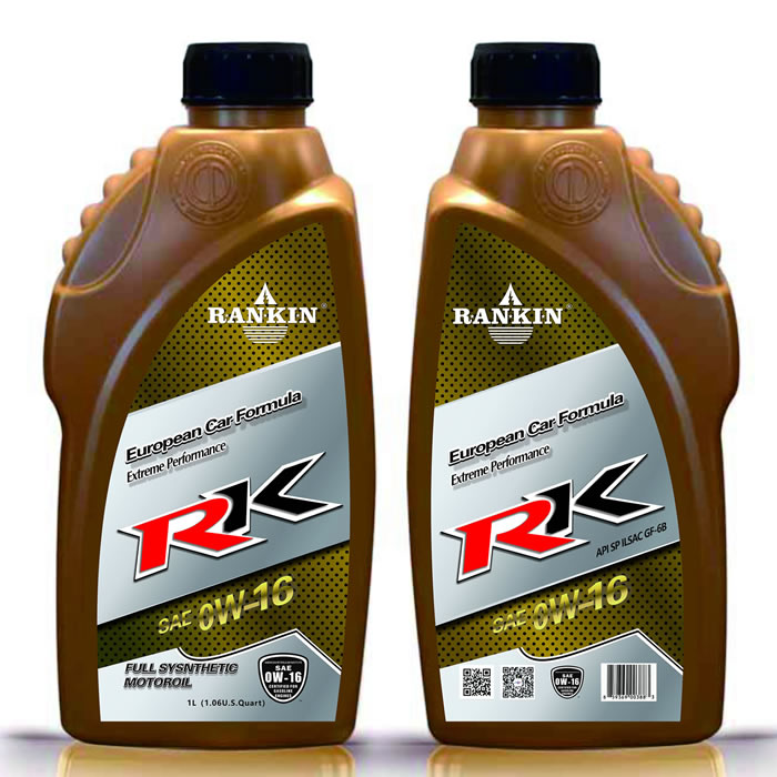 RANKIN 雷擎 金鉆 0W-16 1L API SP級(jí) 全合成汽車潤(rùn)滑油