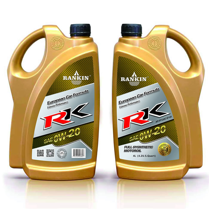 RANKIN 雷擎 金鼎 0W-20 4L API SP級(jí) 全合成汽車潤(rùn)滑油